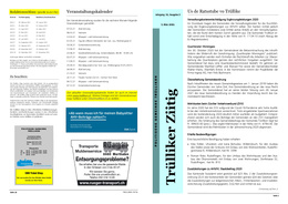 Trülliker Ziitig 2021-2 Trülliker Ziitig 2021/2