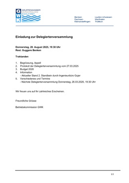 28.08.2025_Einladung_Publikation Einladung zur Delegiertenversammlung