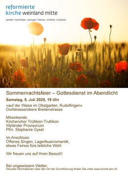 2025-07-05 Sommernachtfeier Flyer Sommernachtsfeier