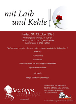 Mit Laib und Kehle - 2025.10.31 Flyer