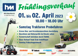 20230301 Truelliker-Ziitig_Meier-Maschinen_AG_183x130mm_Frühlingsverkauf Flyer