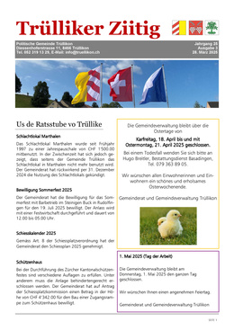 Trülliker Ziitig 2025/3
