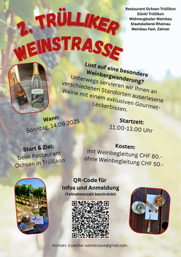 Flyer2Weinstrasse25 Flyer 2. Trülliker Weinstrasse