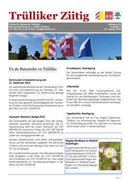 2024_7 Trülliker Ziitig 2024/7