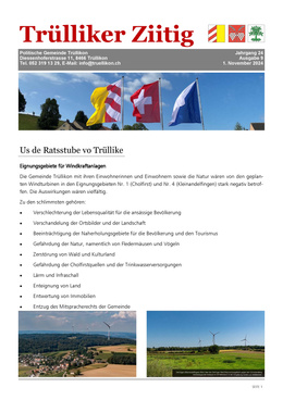 Trülliker Ziitig 2024/9